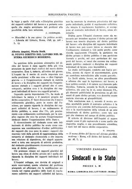 Bibliografia fascista rassegna mensile del movimento culturale fascista in Italia e all'estero