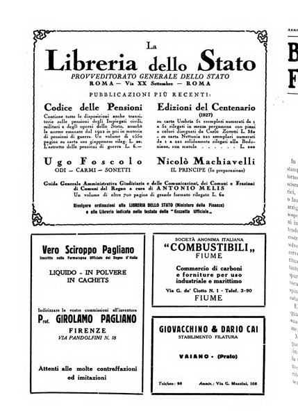 Bibliografia fascista rassegna mensile del movimento culturale fascista in Italia e all'estero