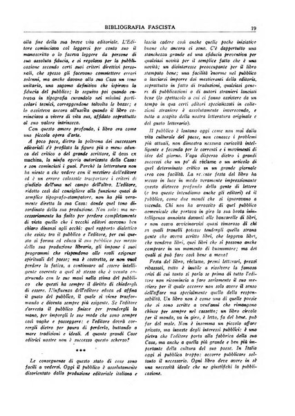 Bibliografia fascista rassegna mensile del movimento culturale fascista in Italia e all'estero