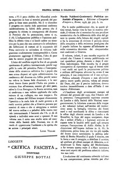 Bibliografia fascista rassegna mensile del movimento culturale fascista in Italia e all'estero