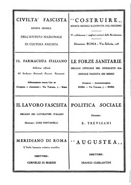 Bibliografia fascista rassegna mensile del movimento culturale fascista in Italia e all'estero