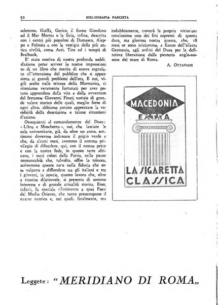 Bibliografia fascista rassegna mensile del movimento culturale fascista in Italia e all'estero