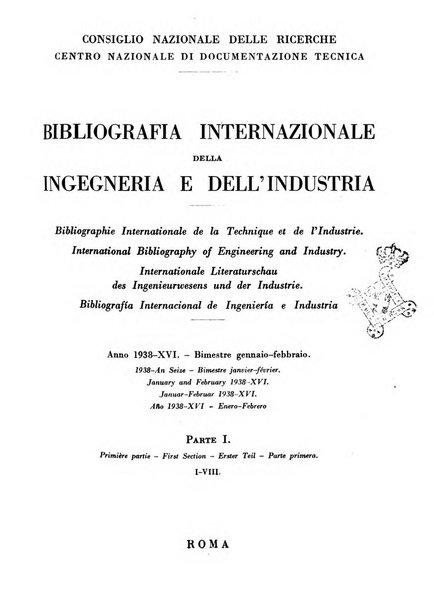 Bibliografia internazionale dell'ingegneria e dell'industria