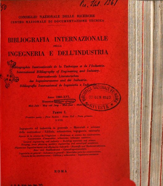 Bibliografia internazionale dell'ingegneria e dell'industria