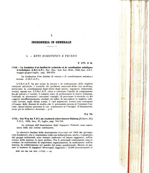 Bibliografia internazionale dell'ingegneria e dell'industria