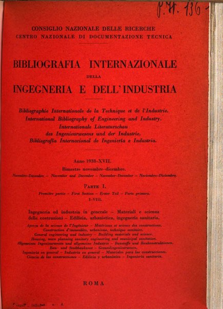 Bibliografia internazionale dell'ingegneria e dell'industria