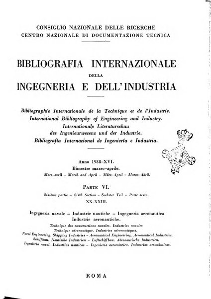 Bibliografia internazionale dell'ingegneria e dell'industria