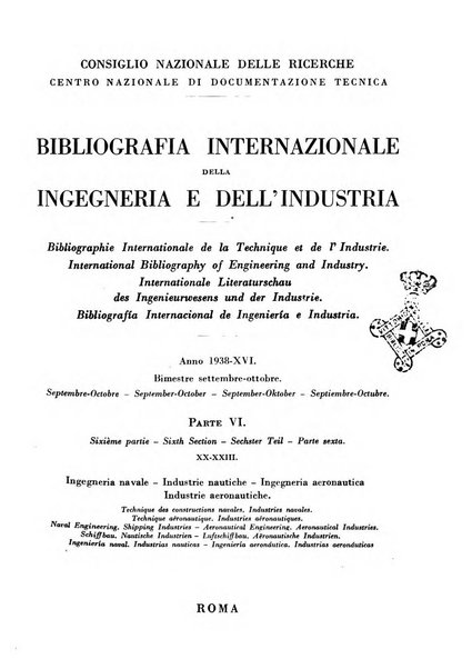 Bibliografia internazionale dell'ingegneria e dell'industria