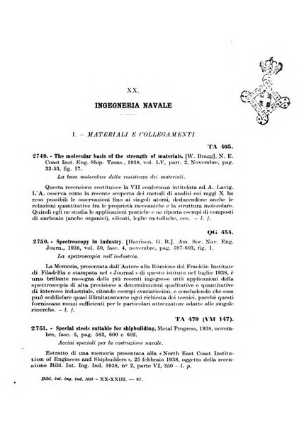 Bibliografia internazionale dell'ingegneria e dell'industria