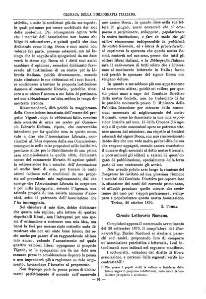 Bibliografia italiana giornale dell'Associazione libraria italiana