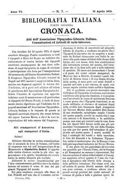 Bibliografia italiana giornale dell'Associazione libraria italiana