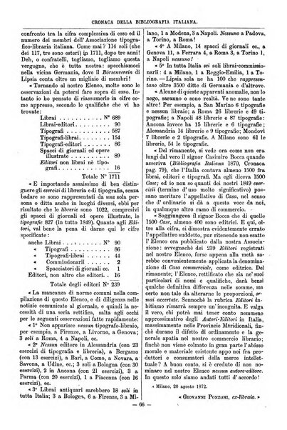 Bibliografia italiana giornale dell'Associazione libraria italiana