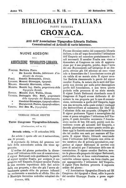 Bibliografia italiana giornale dell'Associazione libraria italiana