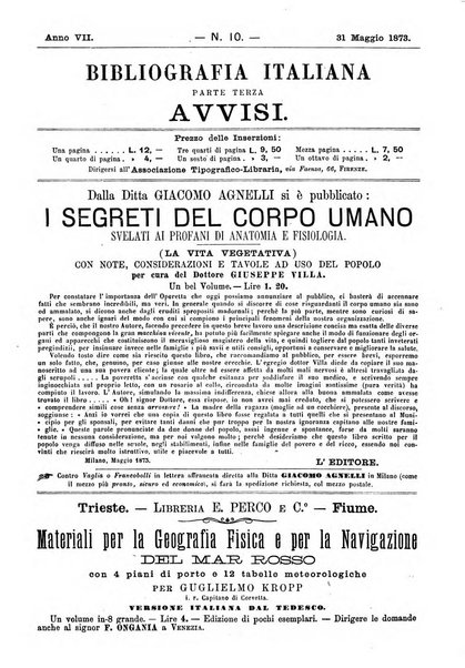 Bibliografia italiana giornale dell'Associazione libraria italiana