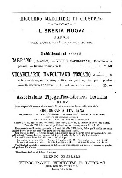 Bibliografia italiana giornale dell'Associazione libraria italiana