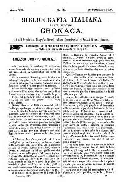 Bibliografia italiana giornale dell'Associazione libraria italiana