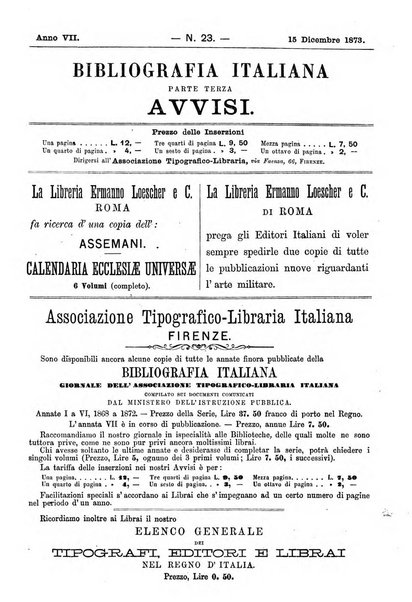 Bibliografia italiana giornale dell'Associazione libraria italiana