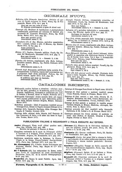 Bibliografia italiana giornale dell'Associazione libraria italiana