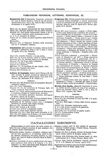 Bibliografia italiana giornale dell'Associazione libraria italiana