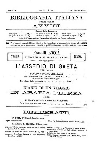 Bibliografia italiana giornale dell'Associazione libraria italiana