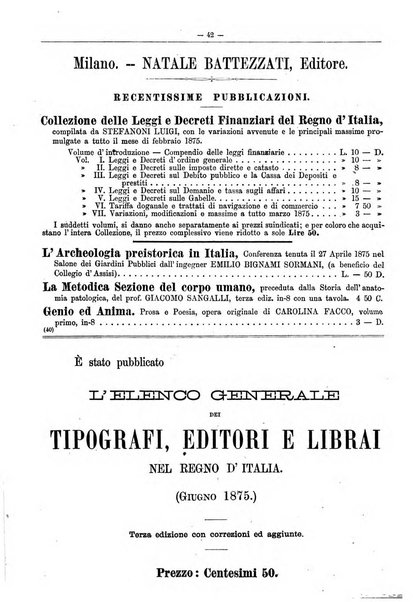 Bibliografia italiana giornale dell'Associazione libraria italiana