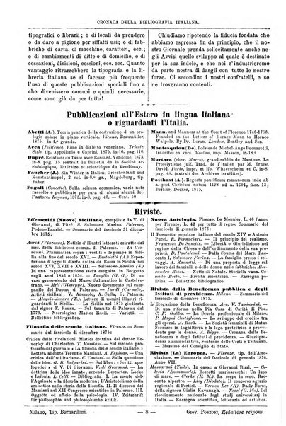 Bibliografia italiana giornale dell'Associazione libraria italiana