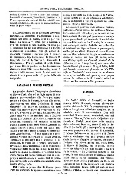 Bibliografia italiana giornale dell'Associazione libraria italiana