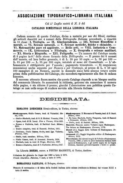 Bibliografia italiana giornale dell'Associazione libraria italiana