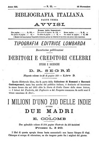 Bibliografia italiana giornale dell'Associazione libraria italiana