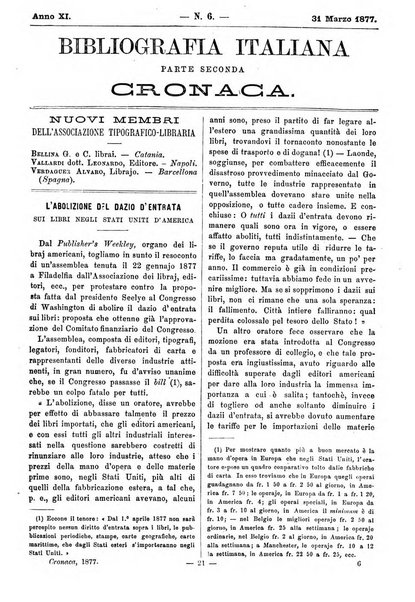 Bibliografia italiana giornale dell'Associazione libraria italiana