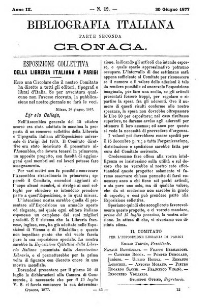 Bibliografia italiana giornale dell'Associazione libraria italiana