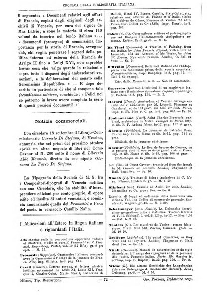 Bibliografia italiana giornale dell'Associazione libraria italiana