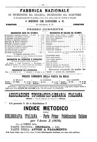 Bibliografia italiana giornale dell'Associazione libraria italiana