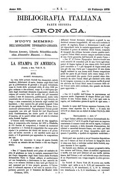 Bibliografia italiana giornale dell'Associazione libraria italiana