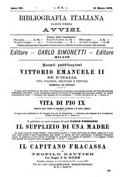 Bibliografia italiana giornale dell'Associazione libraria italiana