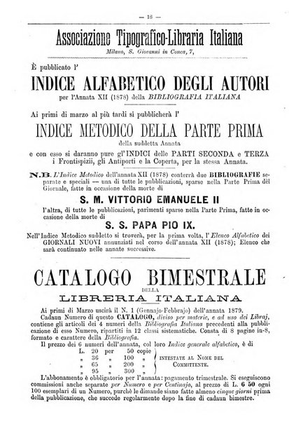 Bibliografia italiana giornale dell'Associazione libraria italiana