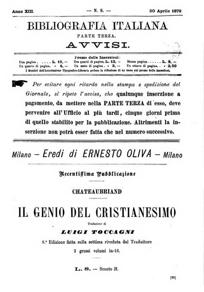 Bibliografia italiana giornale dell'Associazione libraria italiana