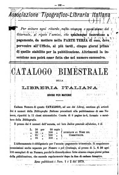 Bibliografia italiana giornale dell'Associazione libraria italiana