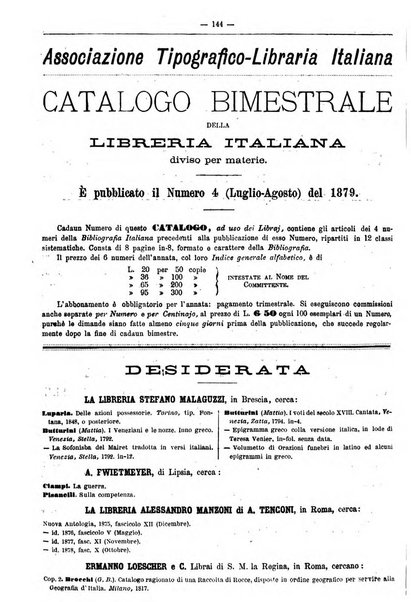 Bibliografia italiana giornale dell'Associazione libraria italiana