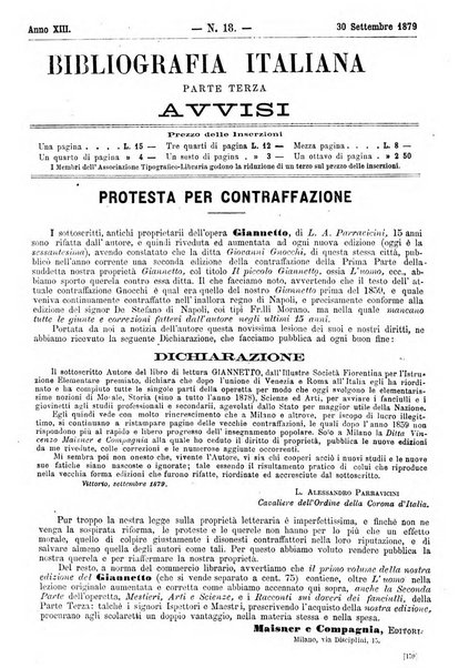 Bibliografia italiana giornale dell'Associazione libraria italiana