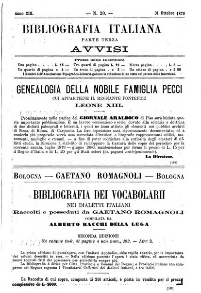 Bibliografia italiana giornale dell'Associazione libraria italiana