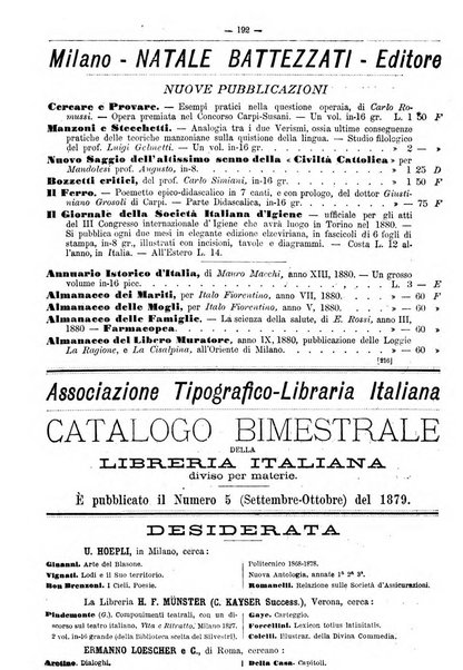 Bibliografia italiana giornale dell'Associazione libraria italiana