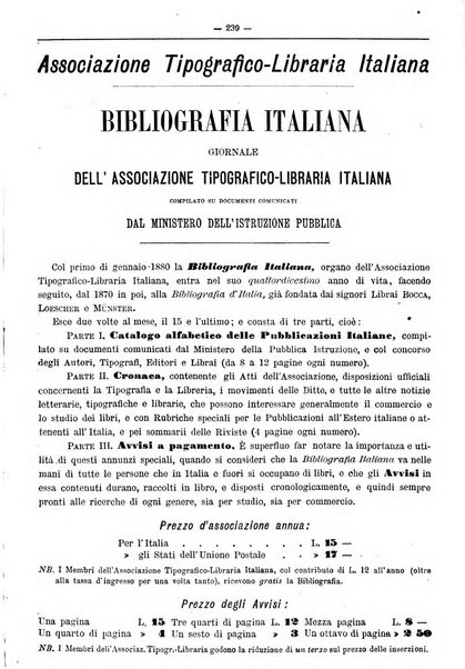 Bibliografia italiana giornale dell'Associazione libraria italiana