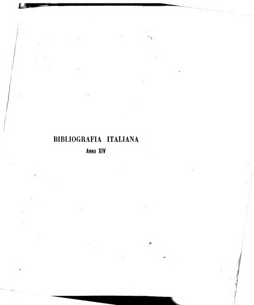 Bibliografia italiana giornale dell'Associazione libraria italiana