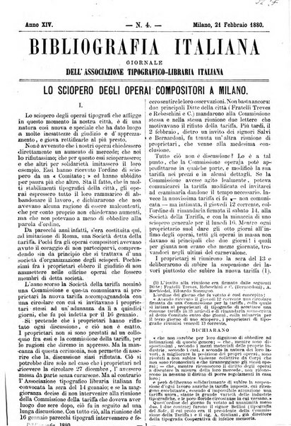 Bibliografia italiana giornale dell'Associazione libraria italiana