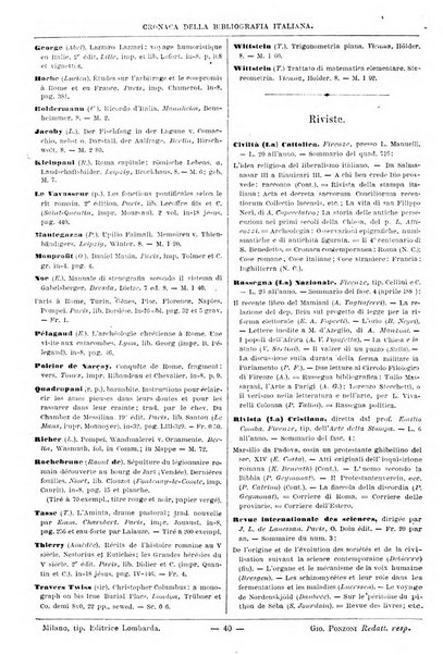 Bibliografia italiana giornale dell'Associazione libraria italiana