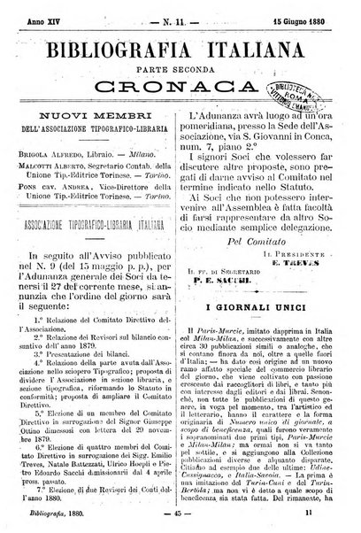 Bibliografia italiana giornale dell'Associazione libraria italiana