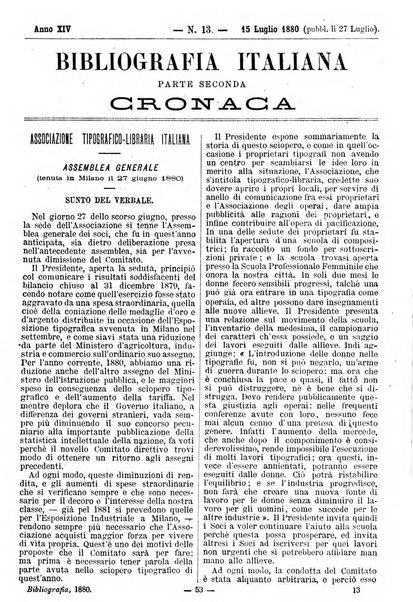 Bibliografia italiana giornale dell'Associazione libraria italiana