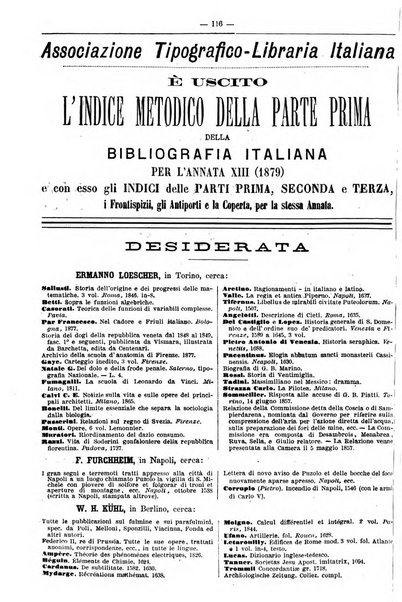 Bibliografia italiana giornale dell'Associazione libraria italiana