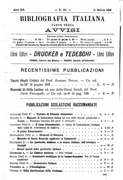 Bibliografia italiana giornale dell'Associazione libraria italiana